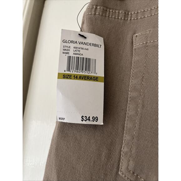 Gloria Vanderbilt Women Jeans Amanda 14 Heritage Classic Rise Slimming Effect - Picture 6 of 6
